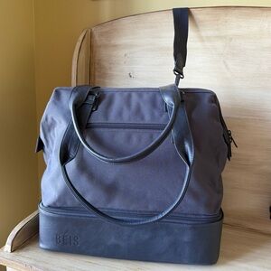 Beis Mini Weekender Bag Travel Periwinkle Blue